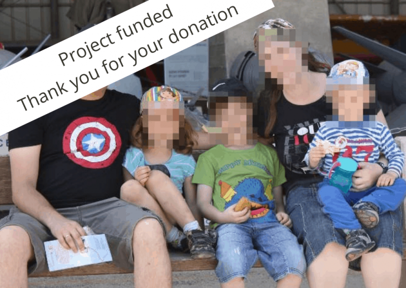 Project funded Thank you for your donation (8)